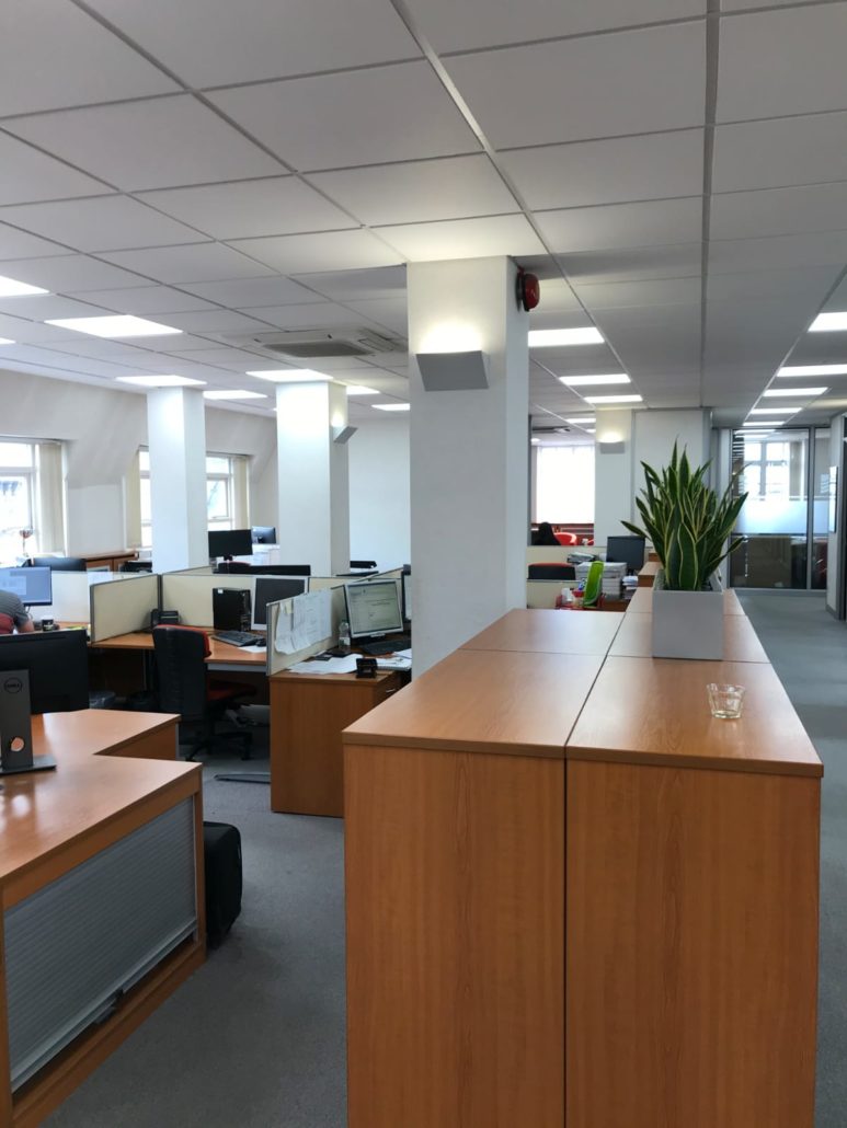 Commercial Office Lighting · Installation, Contractors · Airis Energy Solutions UK