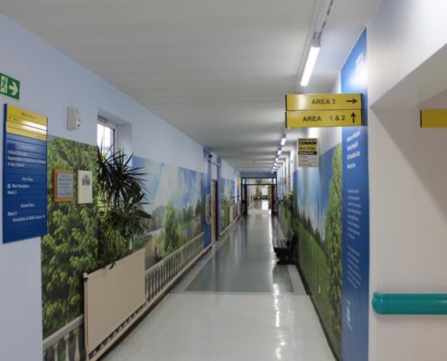Blackpool Hospital Corridor (After)