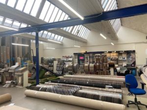 Jorgus Carpets in Chorley, Lancashire after LED lighting installation