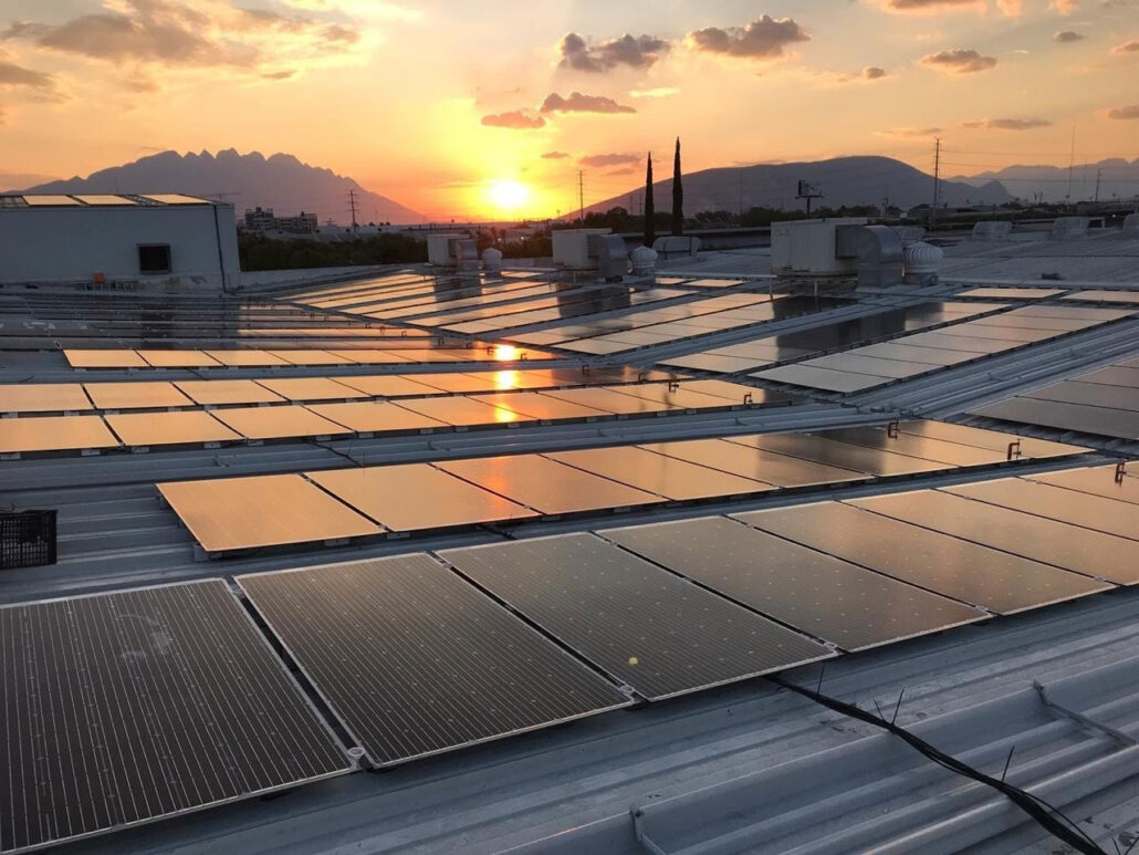 Industrial Solar PV Installation, DHL Express Panama